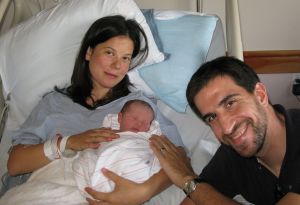 Lili and Jeremy's baby